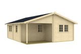 ARLANZON B Log Cabin | 6.3x7.4m - Timber Building Specialists