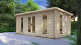 Ash Log Cabin | 6.0 x 3.0m
