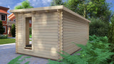 Ash Log Cabin | 6.0 x 3.0m