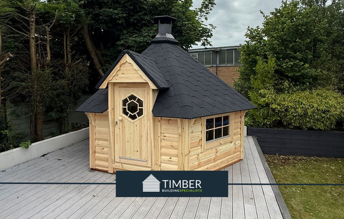 Premium BBQ Hut | 9.2 m2 - BBQ Grill Cabin - Timber Building Specialists