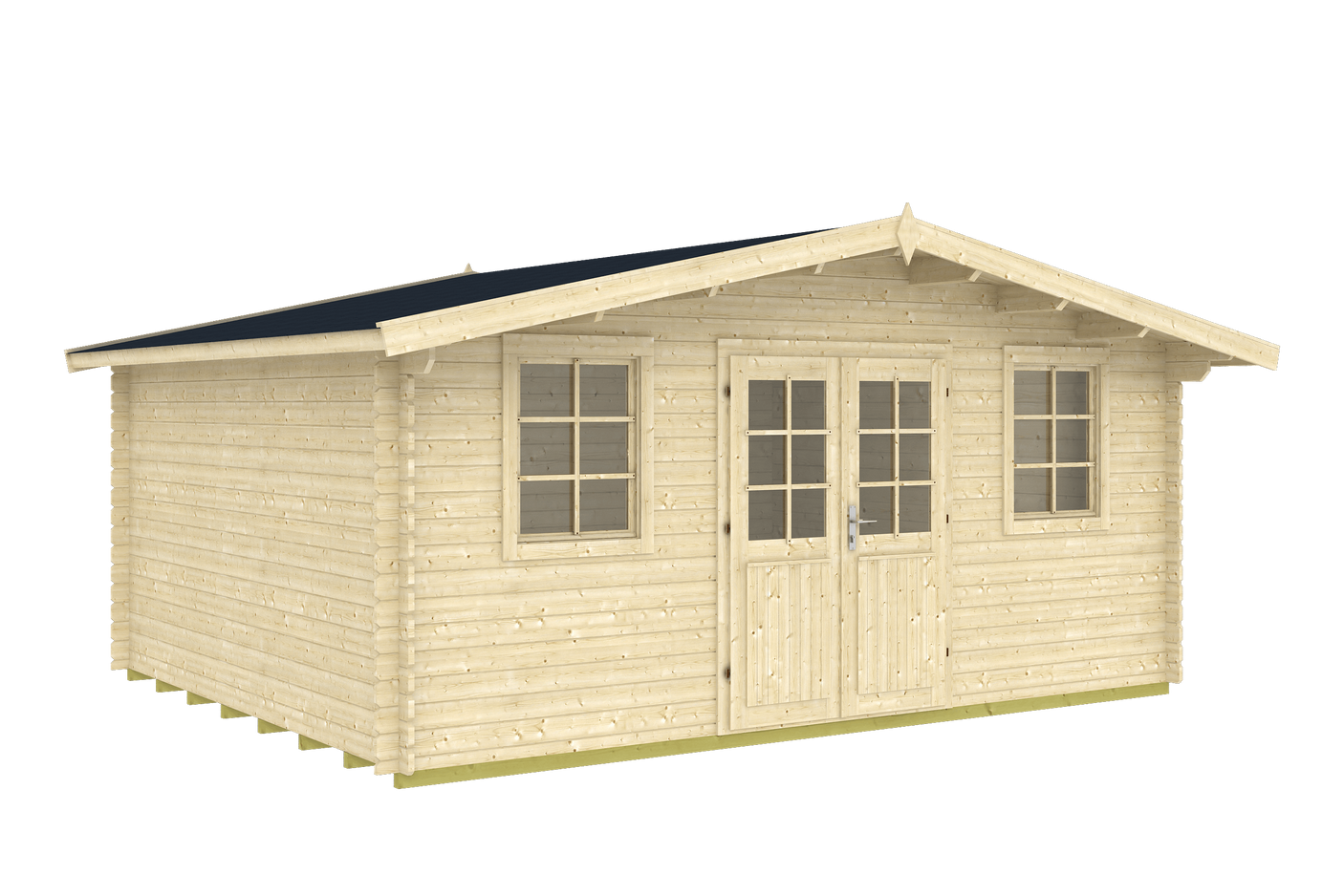 BIDASOA 5.0x4.0m Log Cabin