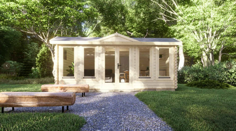 Birch Log Cabin | 5.5 x 4.0m