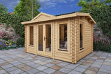 Mini Birch Log Cabin | 4.0 x 3.0m