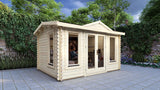 Mini Birch Log Cabin | 4.0 x 3.0m