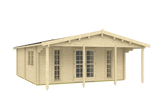 BURGOS Log Cabin | 6.0x6.0m - Timber Building Specialists