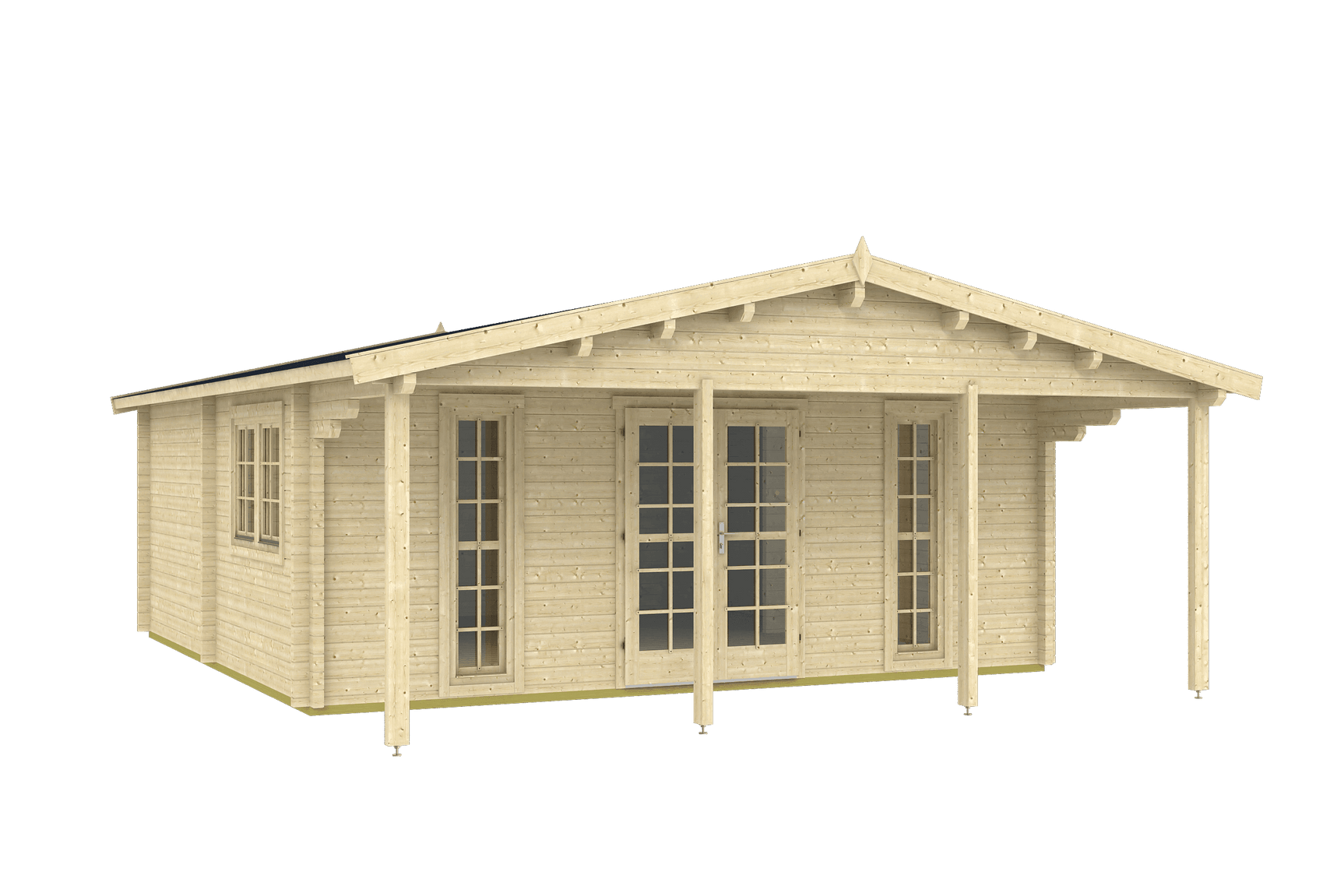 BURGOS Log Cabin | 6.0x6.0m