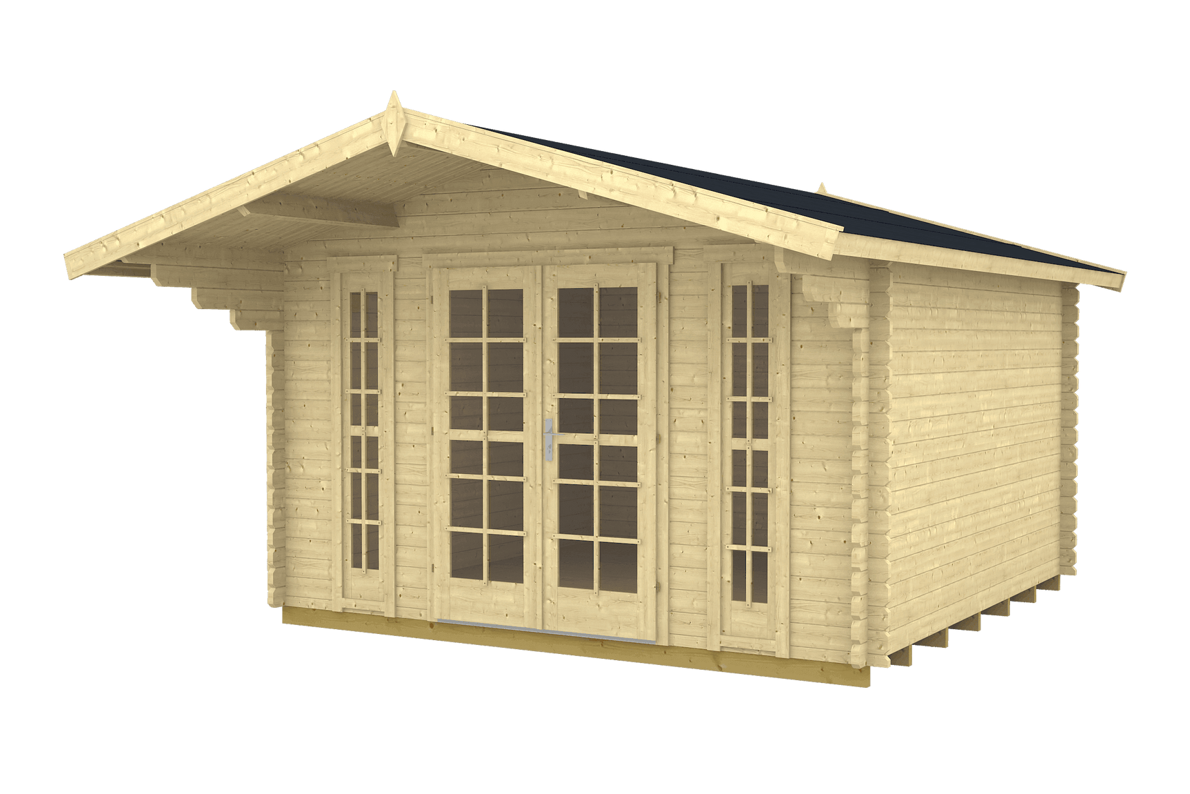 CAMILLA B 3.8x3.8m Log Cabin