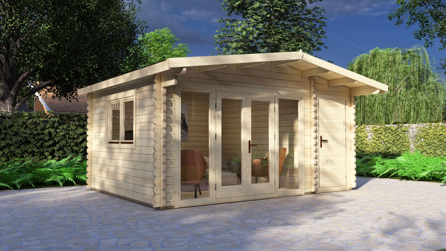 Carya Log Cabin | 4.8 x 3.5m