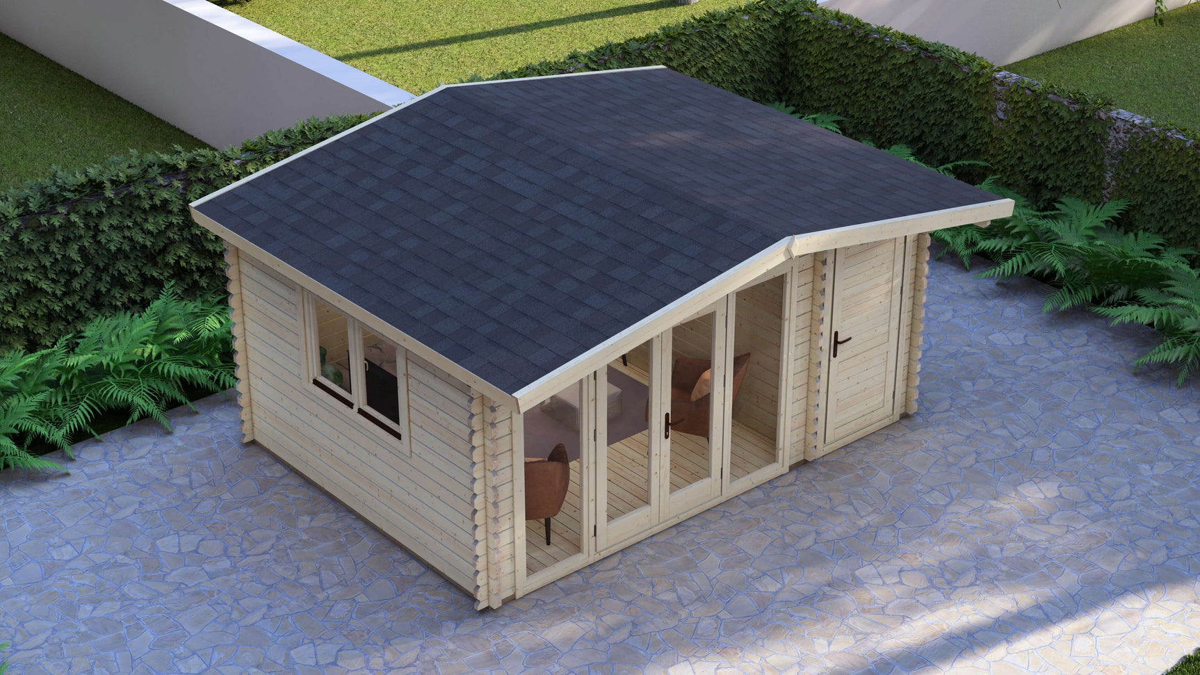 Carya Log Cabin | 4.8 x 3.5m