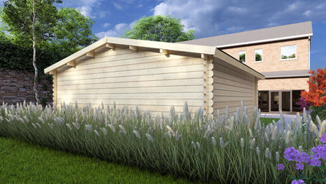 Cherry Log Cabin | 5.0 x 5.0m