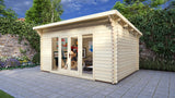 Chestnut Log Cabin | 4.7 x 3.5m