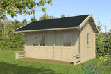 EEVA Log Cabin | 3.0x5.0m - Timber Building Specialists