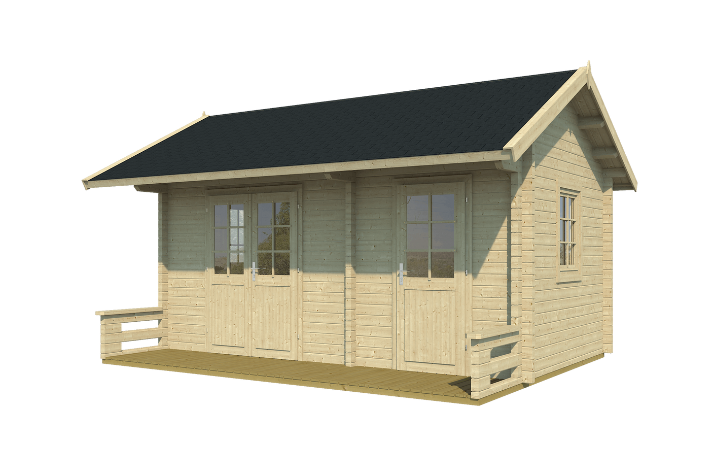 EEVA Log Cabin | 3.0x5.0m