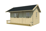 EEVA Log Cabin | 3.0x5.0m - Timber Building Specialists