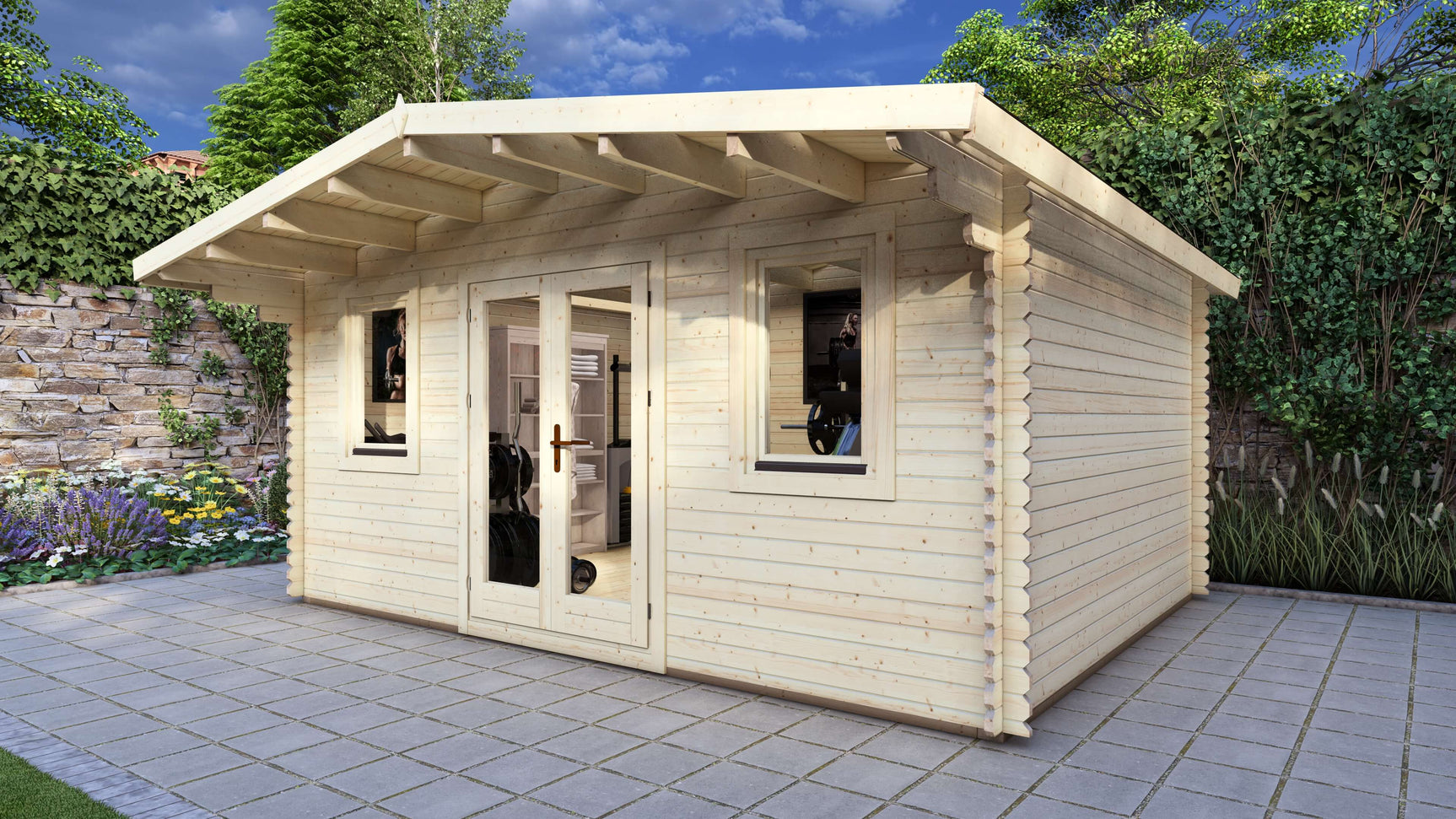 Elm Log Cabin | 5.0 x 3.8m