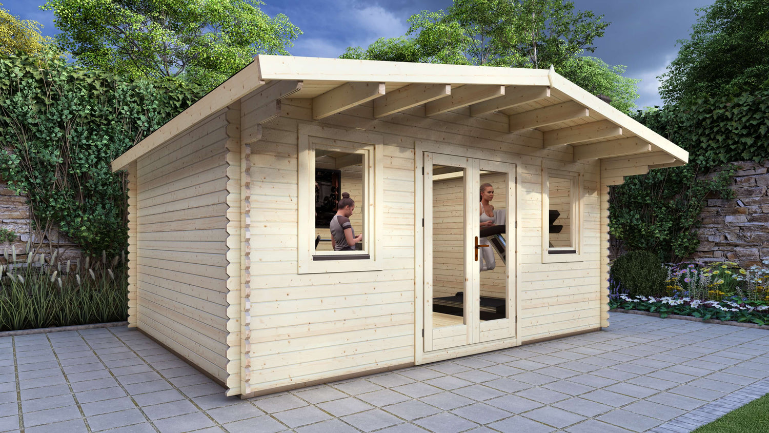 Elm Log Cabin | 5.0 x 3.8m