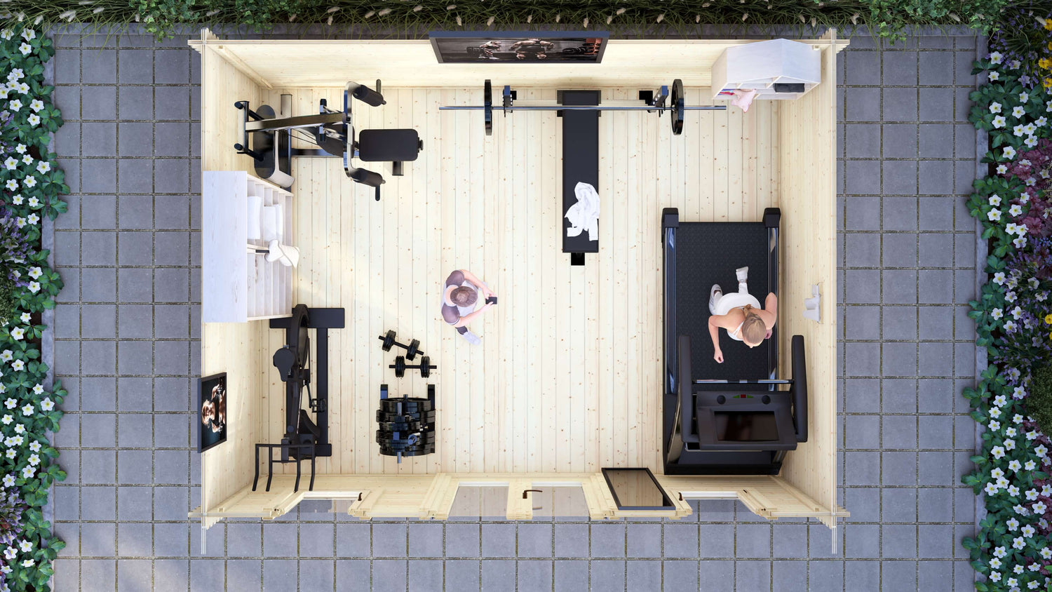 Elm Log Cabin | 5.0 x 3.8m