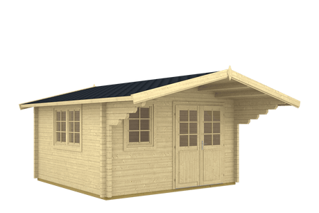 ENZO B 4.0x4.0m Log Cabin