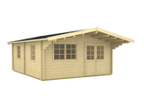 ENZO E Log Cabin | 5.0x6.0m - Timber Building Specialists