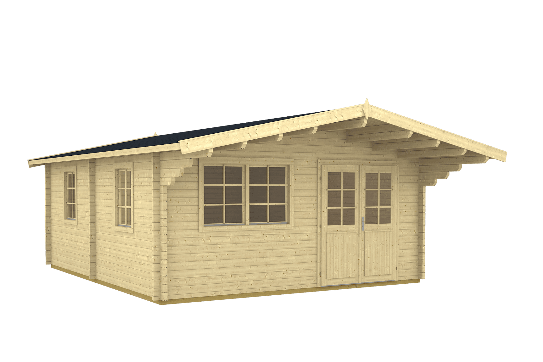 ENZO E 5.0x6.0m Log Cabin