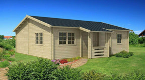 ESTONIA Log Cabin | 8.0x9.0m - Lodge Log Cabin - Timber Building Specialists