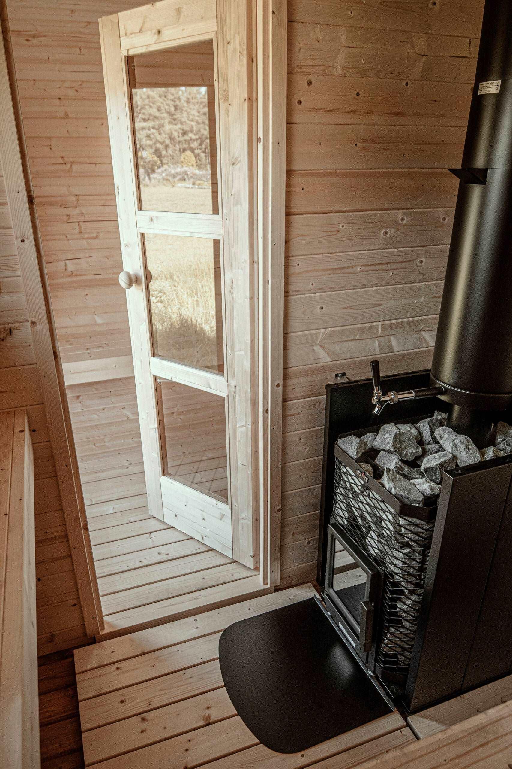 FORSSA 4.0x2.4m Oval Sauna | Timber Building Specialists