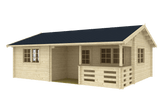 FALUN C Log Cabin | 7.8x6.0m - Timber Building Specialists