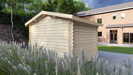 Foxglove Log Cabin | 3.2×2.6m | Sliding Doors