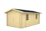 GARAGE-A Log Cabin Garage | 3.2x5.7m - Timber Building Specialists