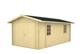 GARAGE-A 3.2x5.7m Log Cabin Garage