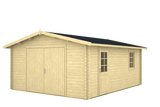 GARAGE-B Log Cabin Garage | 4.7x5.7m - Timber Building Specialists