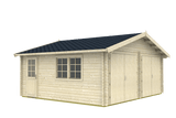 GARAGE-D 6.0x5.3m Log Cabin Garage