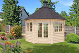 HILDA Grill Cabin Gazebo | 12m2 - Timber Building Specialists