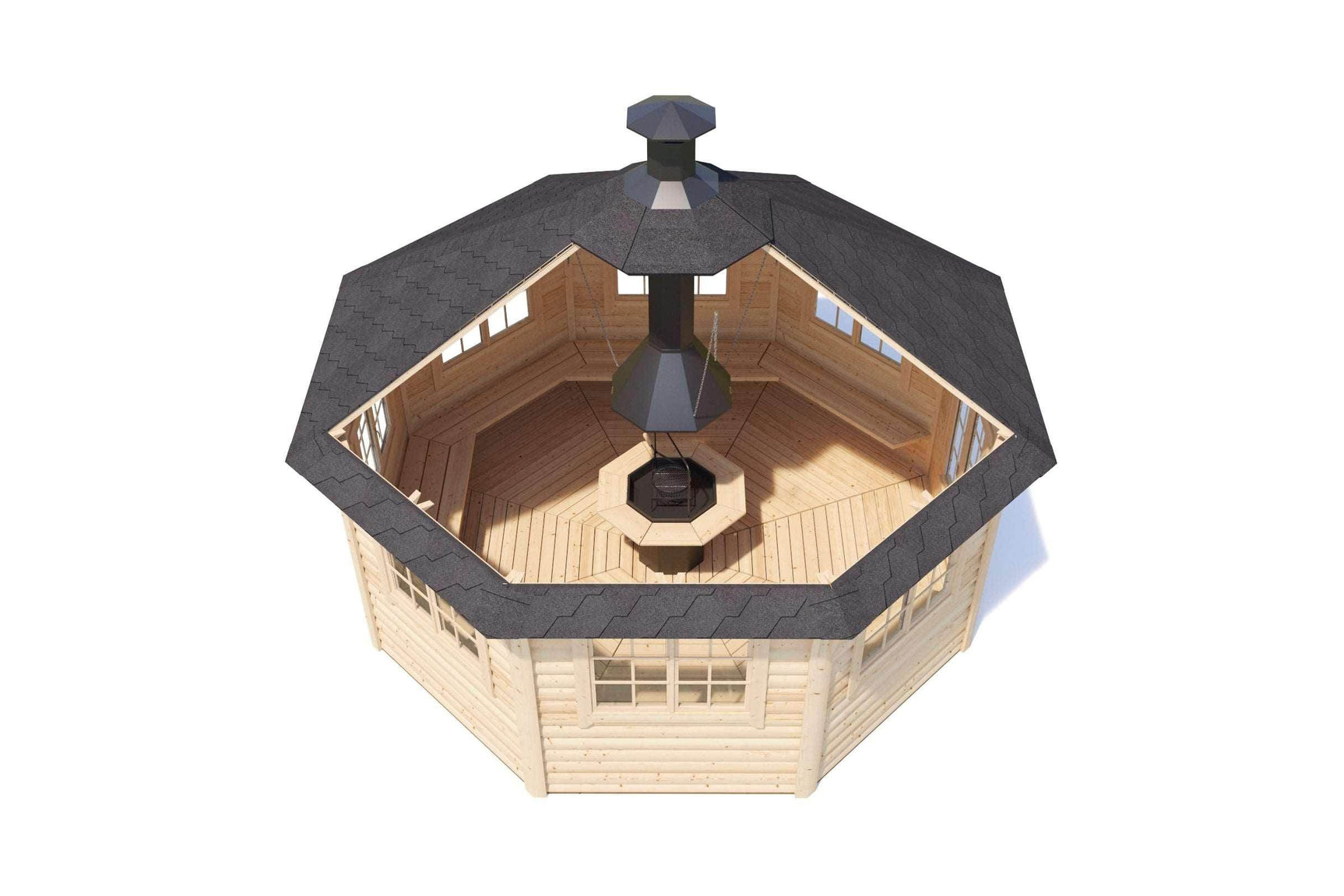 DANA Grill Cabin Gazebo | 17 m2 - Timber Building Specialists