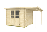 GLORIA-D Log Cabin | 2.9x2.9m