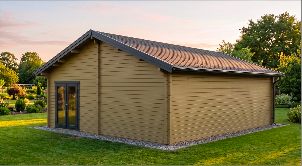Sunningdale Golf Simulator Log Cabin | 5.9x4.5m