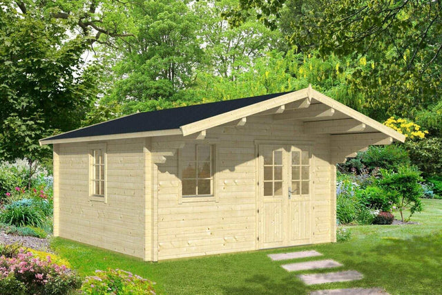 GOTLAND A Log Cabin | 4.4x4.0m - Timber Building Specialists
