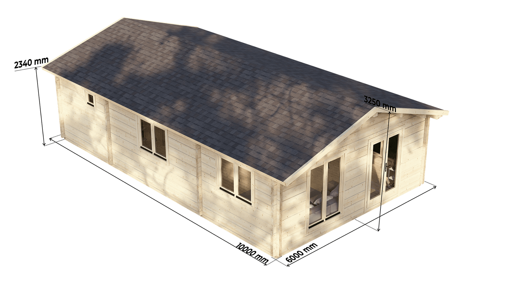 Great Ouse 1 Bed Lodge | 10x6m