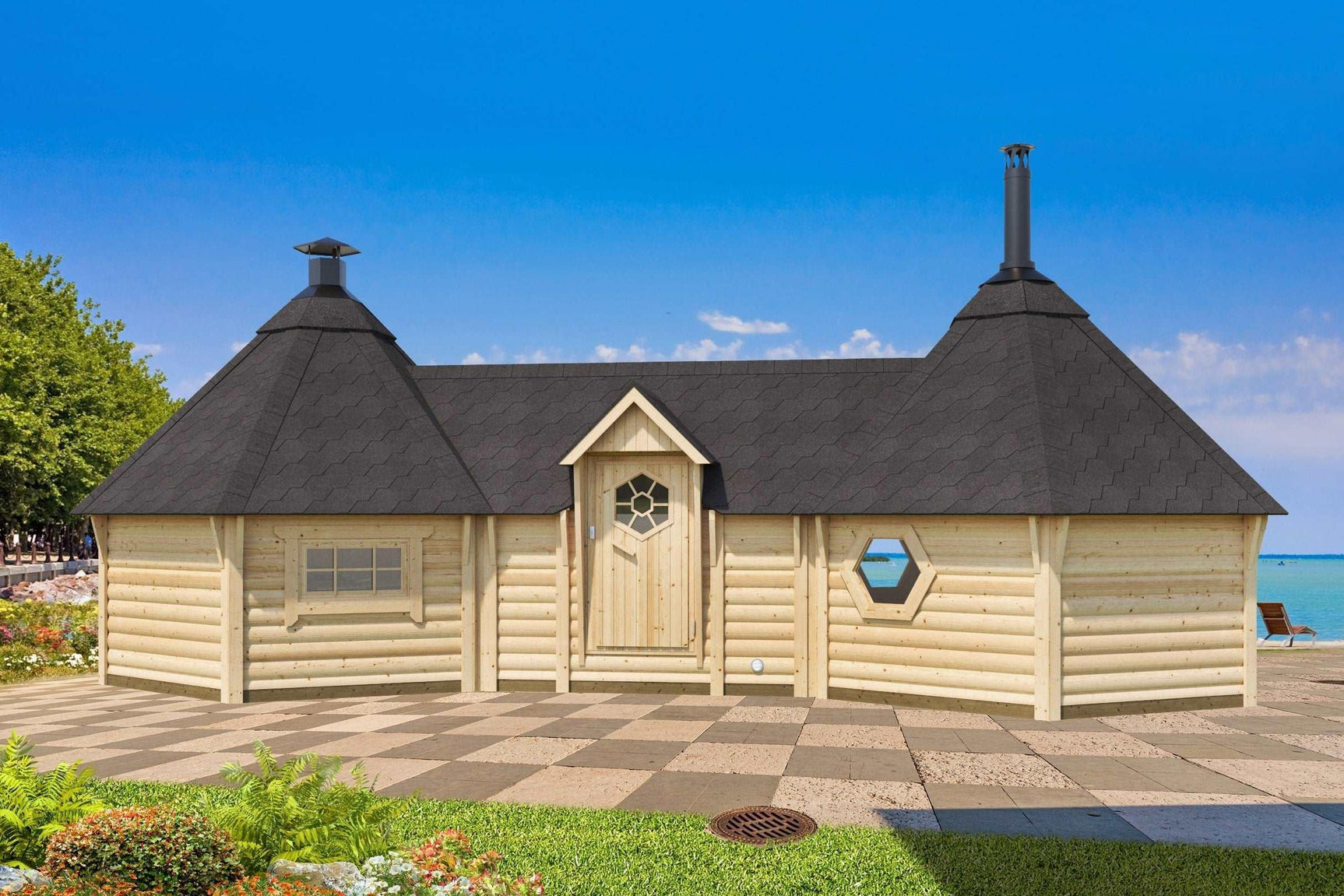 MAGNUS BBQ Grill Cabin | 22m2 - Timber Building Specialists