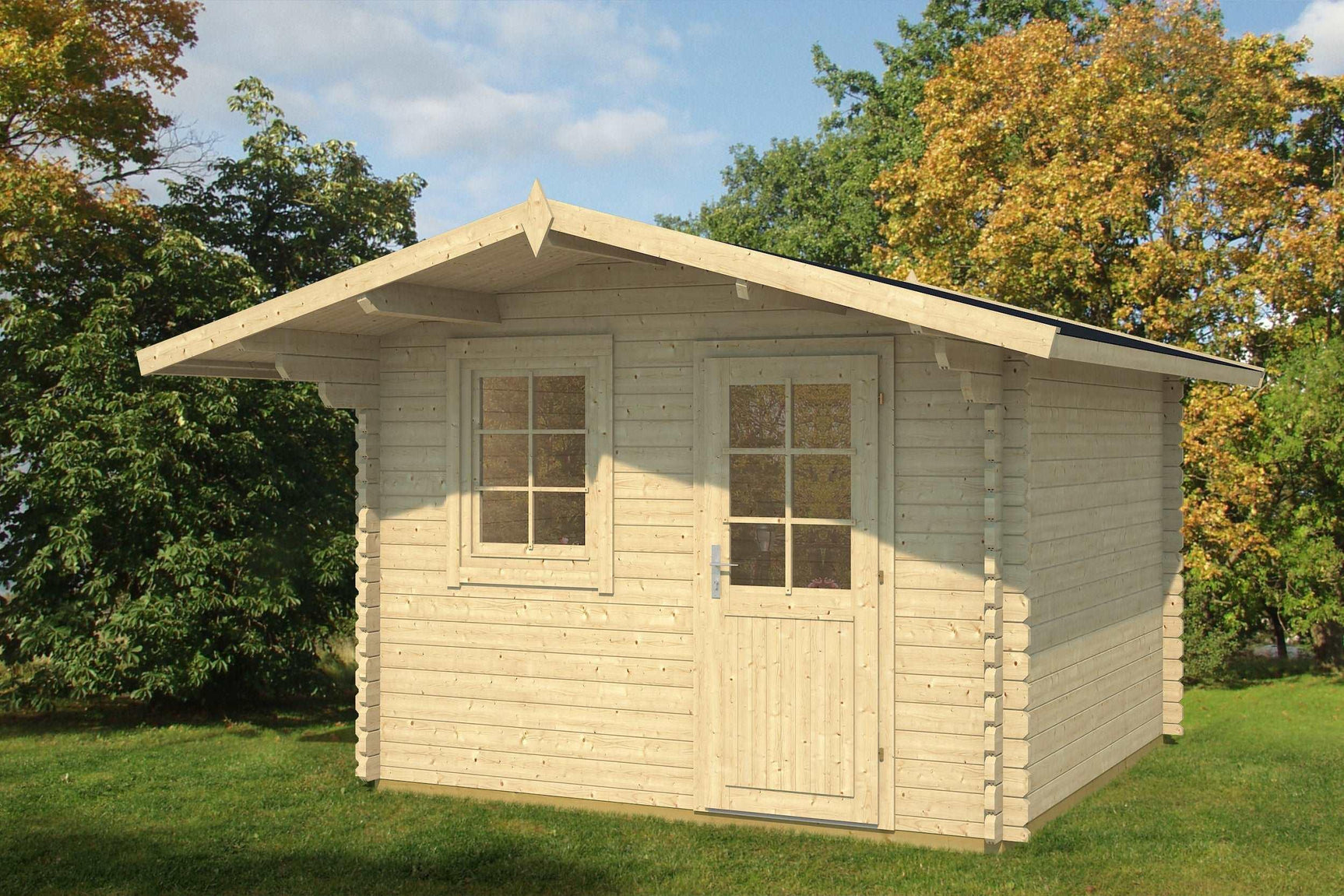 HUELVA Log Cabin | 3.2x3.2m - Timber Building Specialists