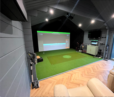 St Andrews Twin Golf Simulator Log Cabin | 14.0x5.8m