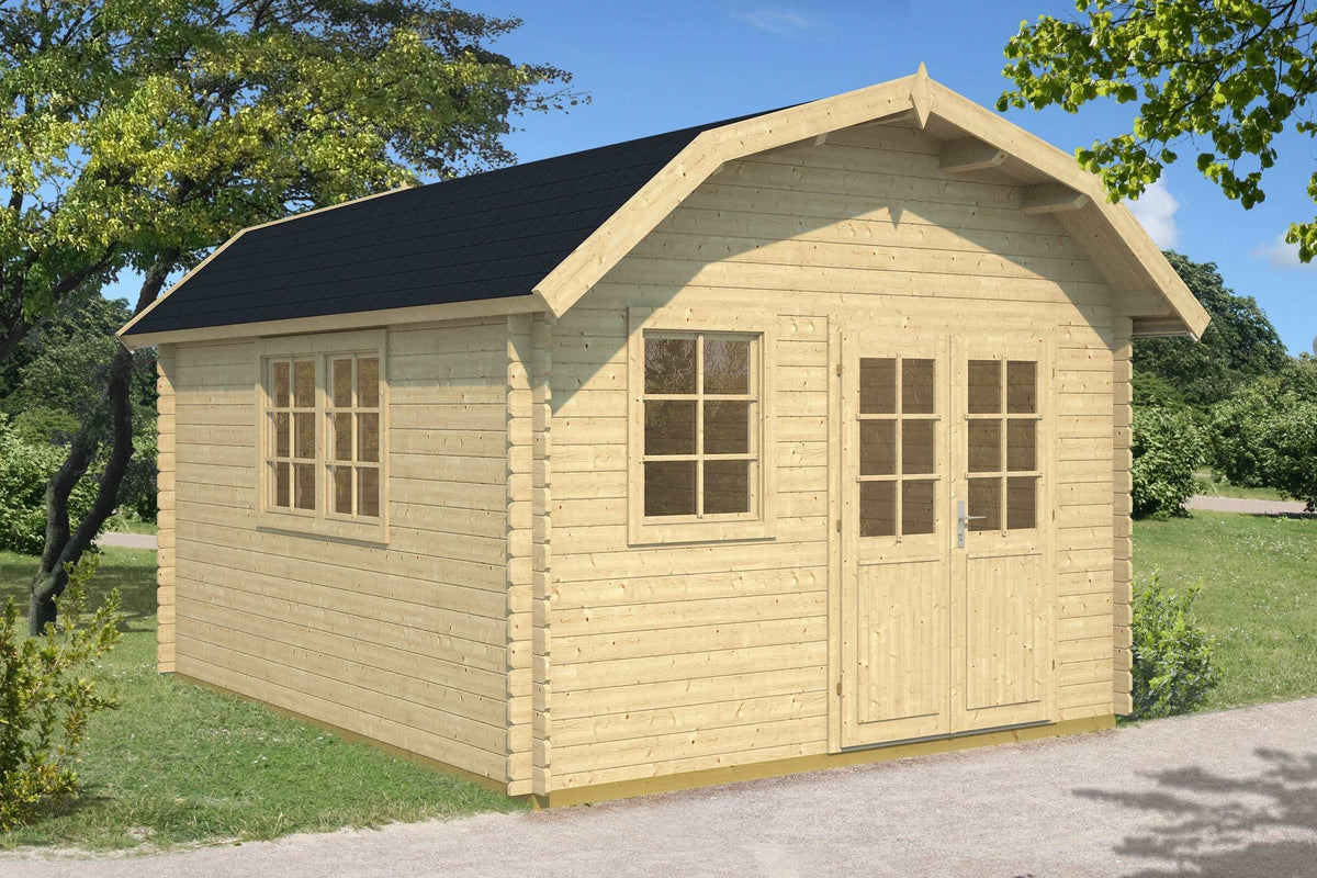 KANSAS Log Cabin | 3.7x4.5m - Timber Building Specialists