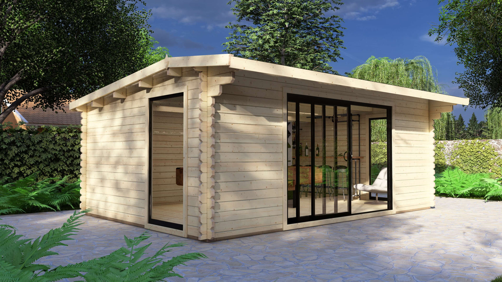 Kielder | 6.0 x 4.0m | Sliding Doors
