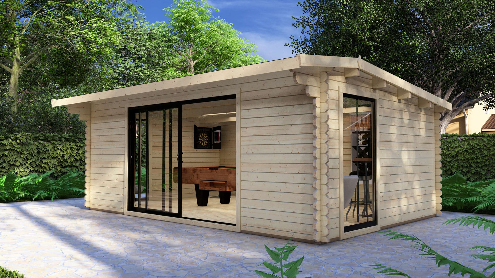 Kielder | 6.0 x 4.0m | Sliding Doors