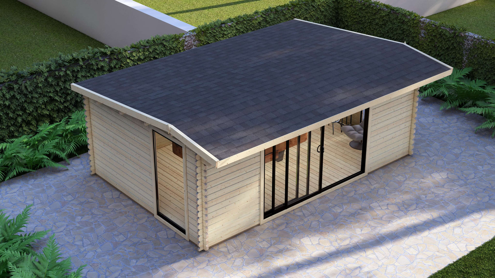 Kielder | 6.0 x 4.0m | Sliding Doors