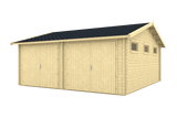 GARAGE KOTKA 6.0x6.0m Log Cabin Garage