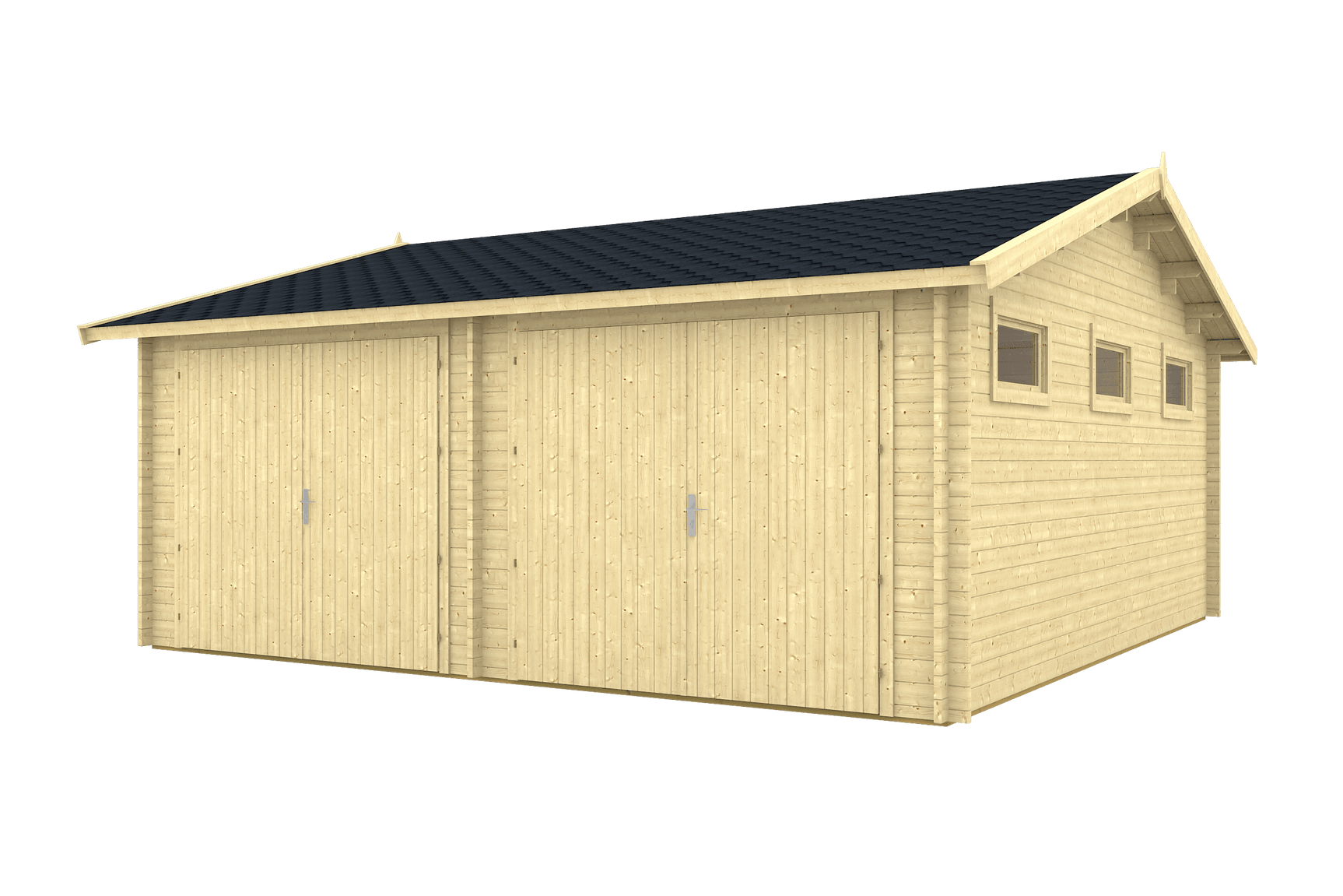 GARAGE KOTKA 6.0x6.0m Log Cabin Garage