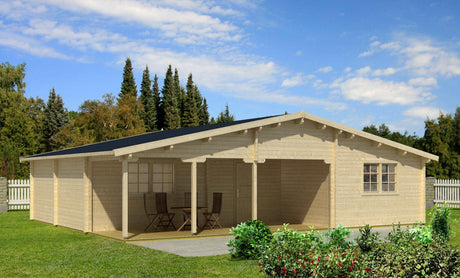 KRISTINA Log Cabin | 10.5x8.5m - Timber Building Specialists