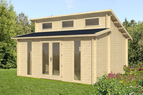 LANGEOOG C Log Cabin | 5.1x4.1m - Timber Building Specialists