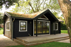 Lennox Log Cabin Lodge | 8.4x4.5m - Lodge Log Cabin - Timber Building Specialists